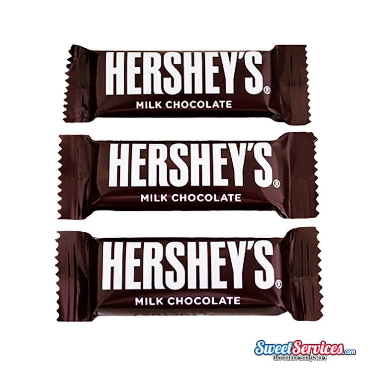 HERSHEY S Milk Chocolate Snack Size Candy Bars Ct Oz Pick 46 OFF